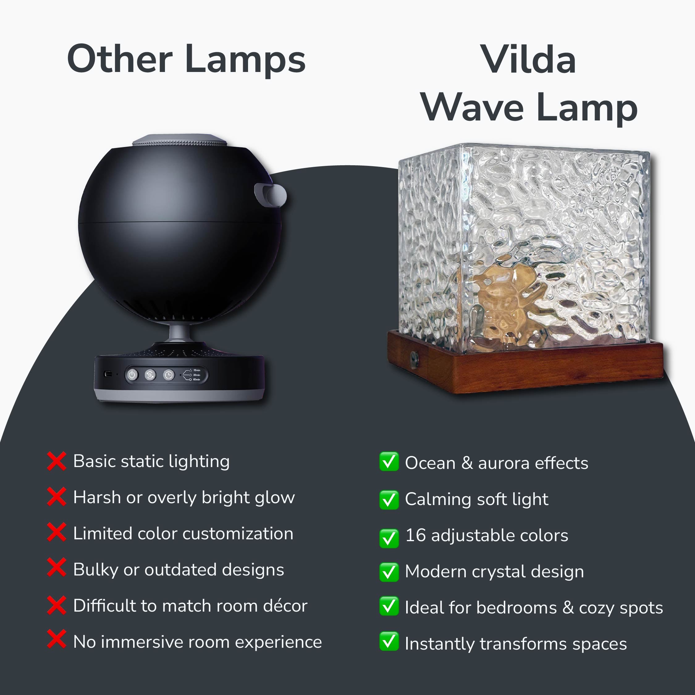 Vilda Wave Lamp