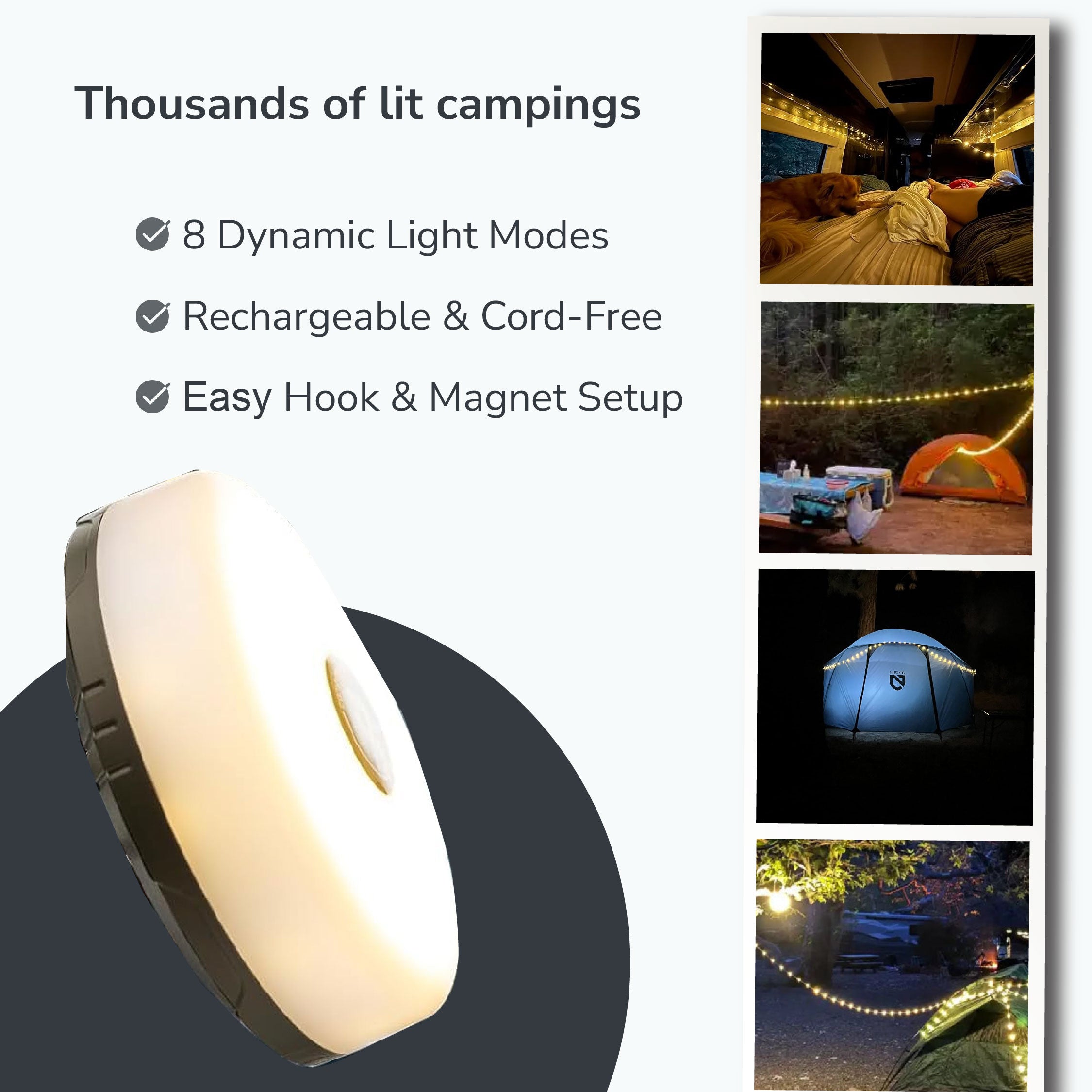 Vilda Camp Lamp