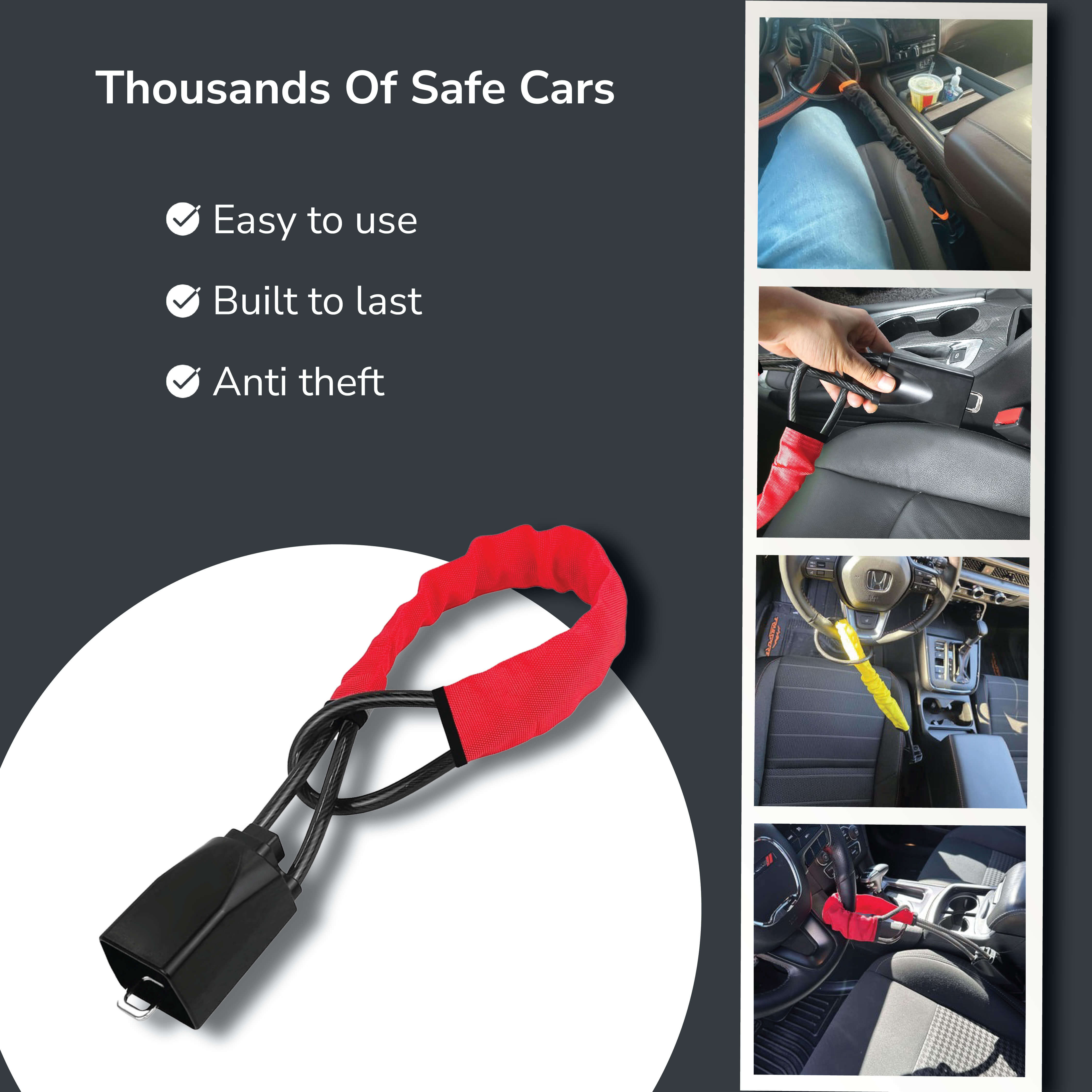 Vilda Car Steering Wheel Lock