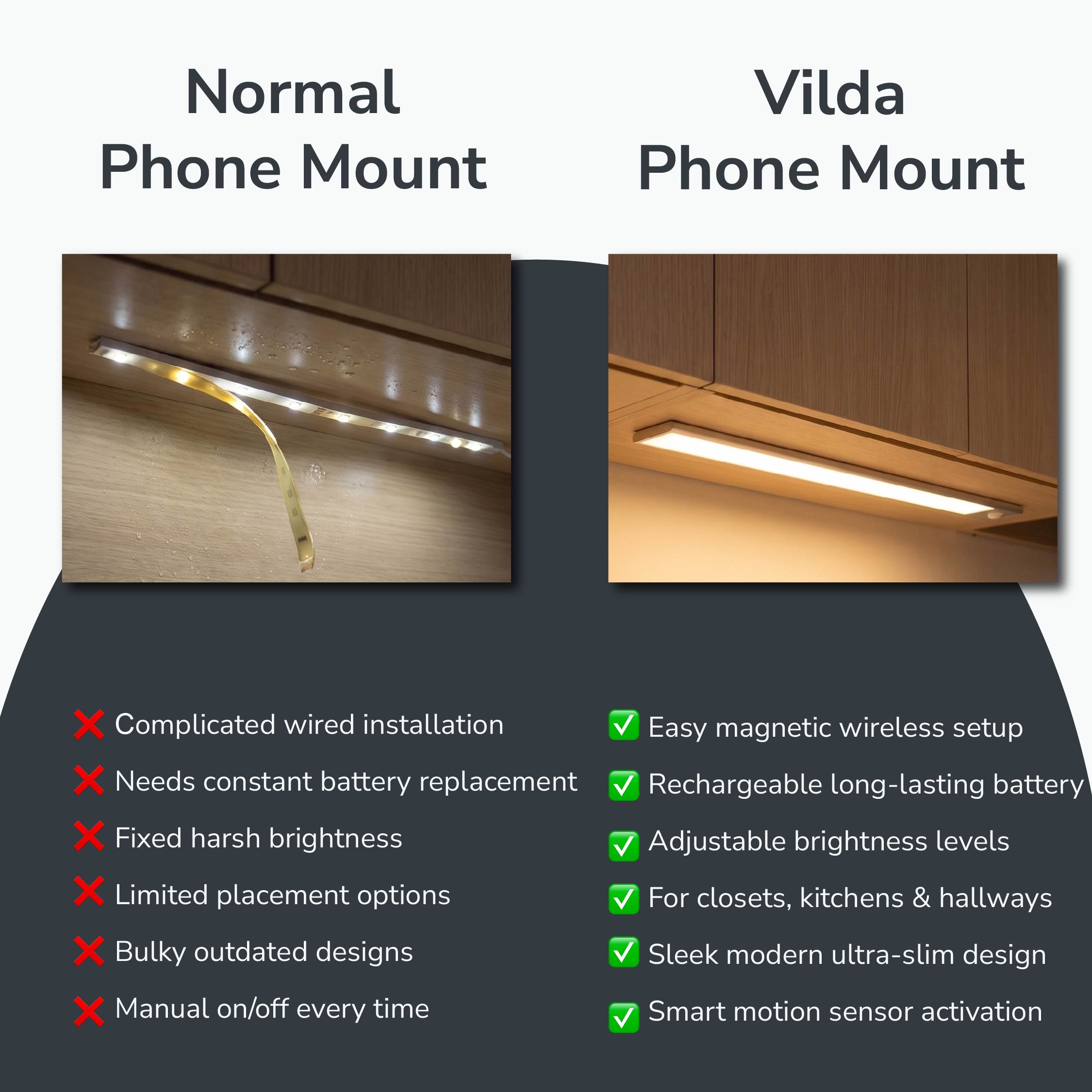 Vilda Under-Cabinet Light