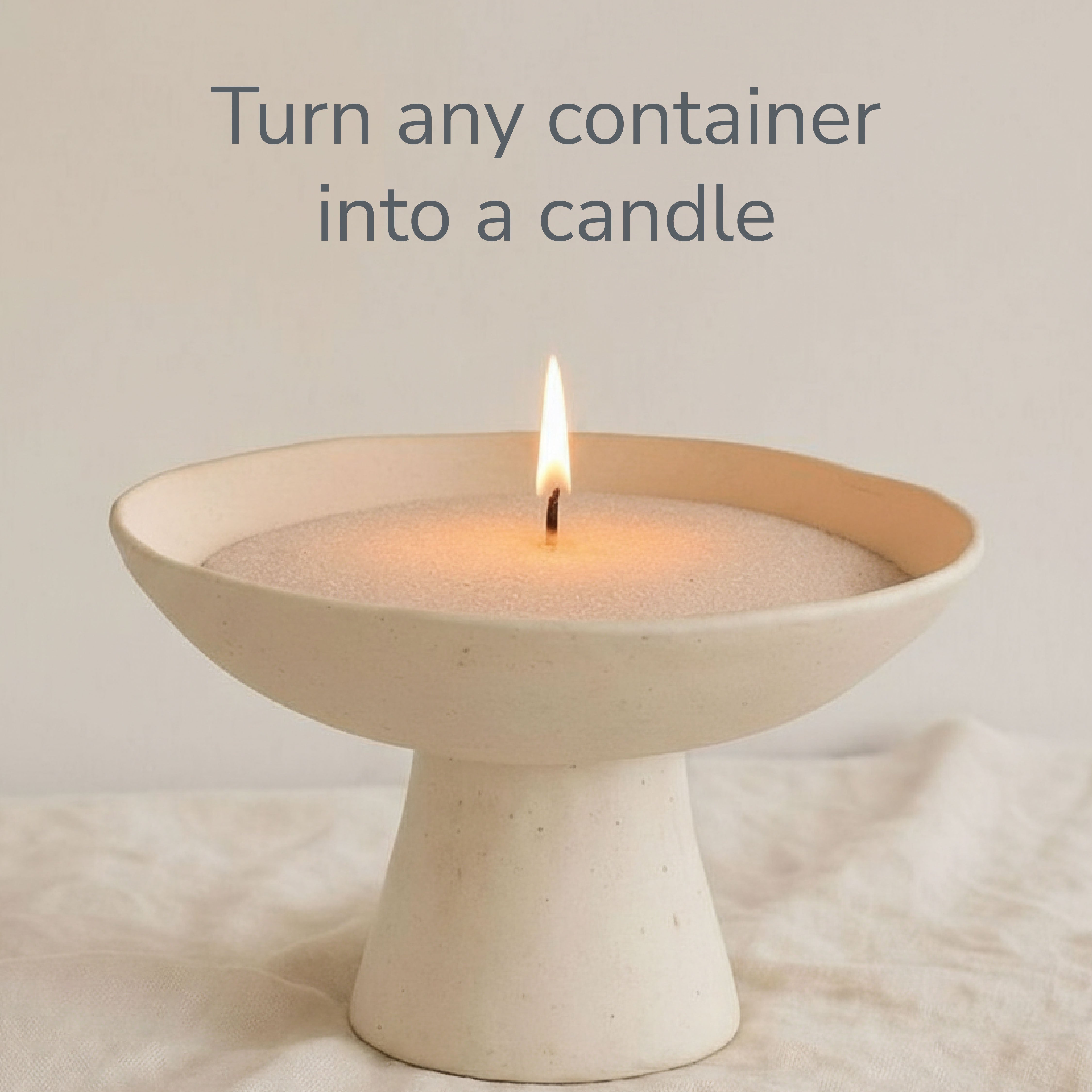 Glint Pearled Candle