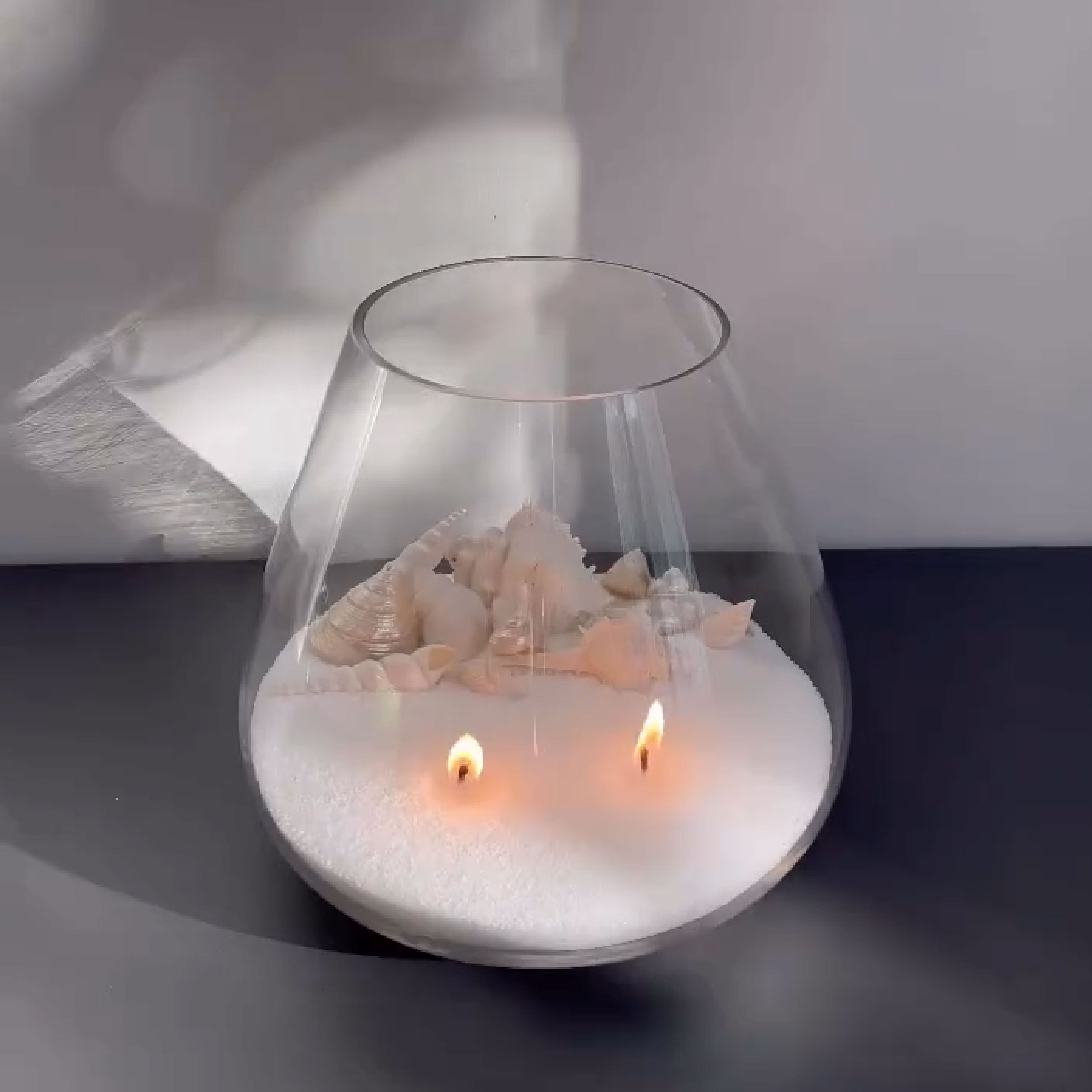 Glint Pearled Candle